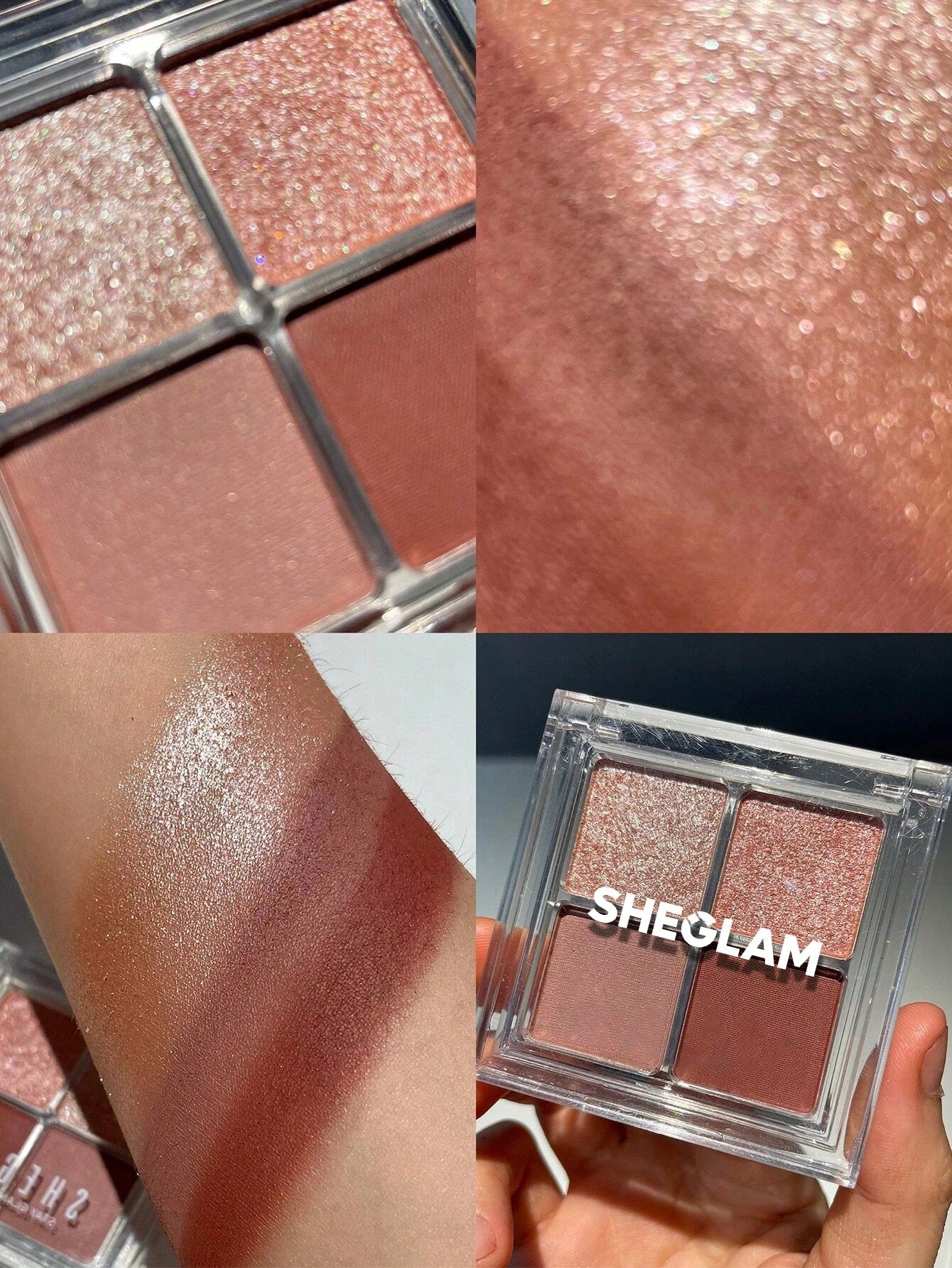 SHEGLAM Cosmic Crystal Eyeshadow Quad-Spellbound