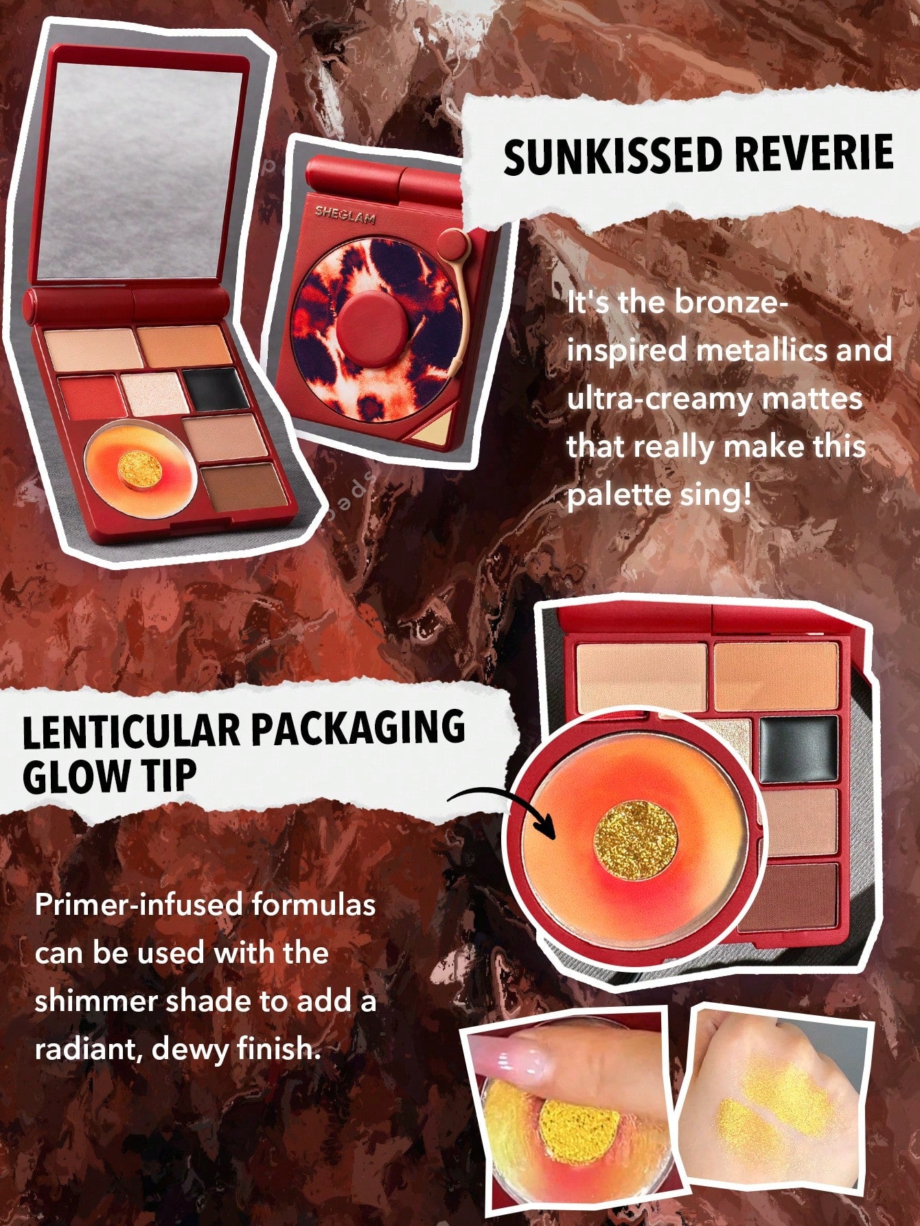Vinyl Pop Color Palette-Sunkissed Reverie 8.5g