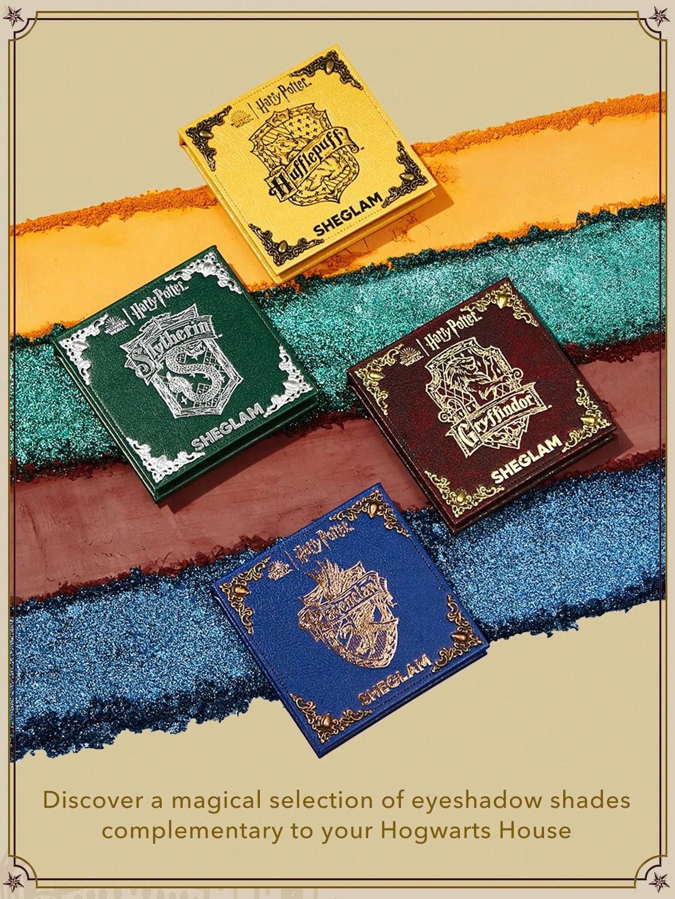 Harry Potter™ X SHEGLAM Hogwarts Houses Palette Set