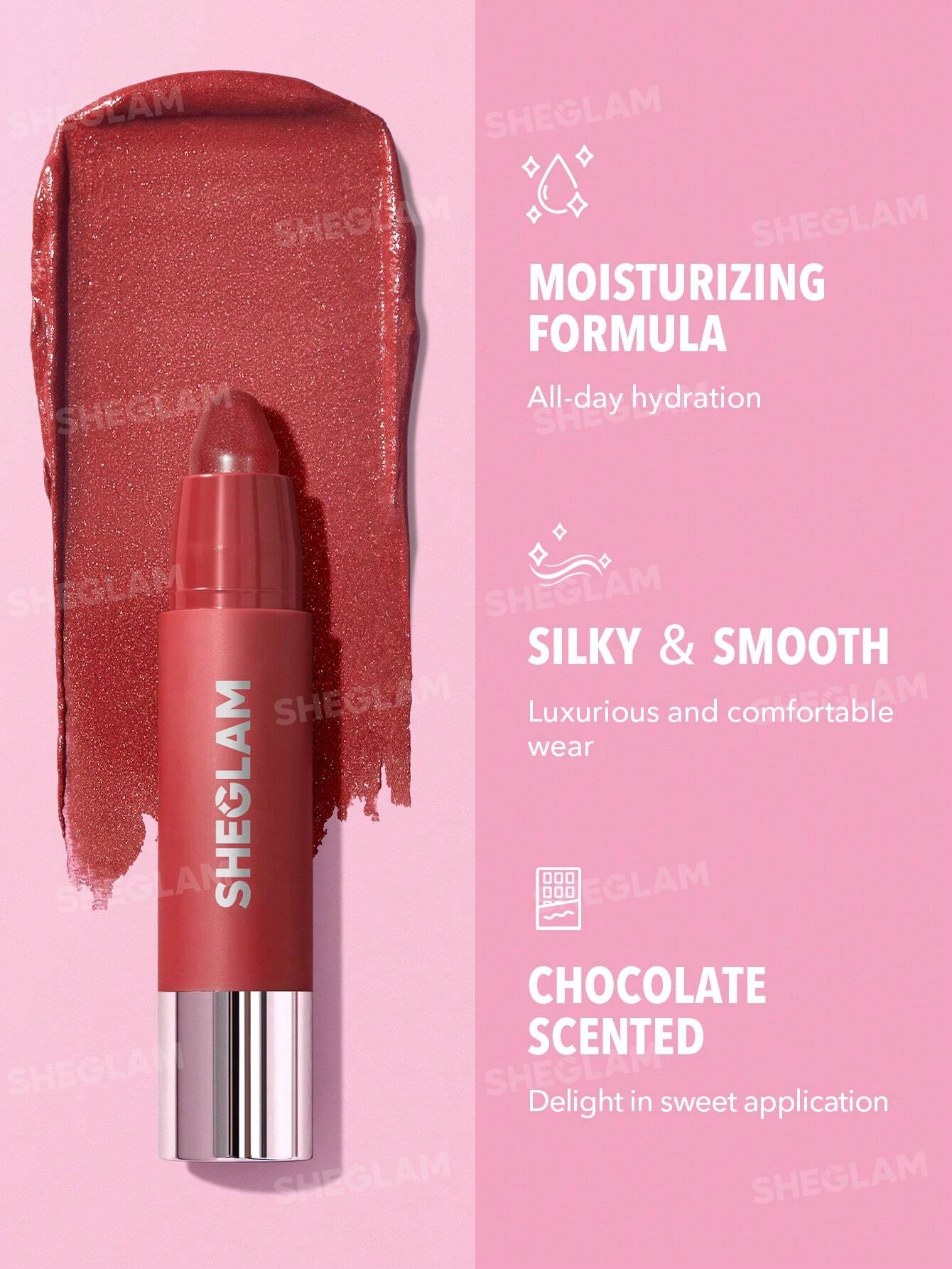 SHEGLAM Just Kissed Lipstick Crayon-Red Velvet 2.5g