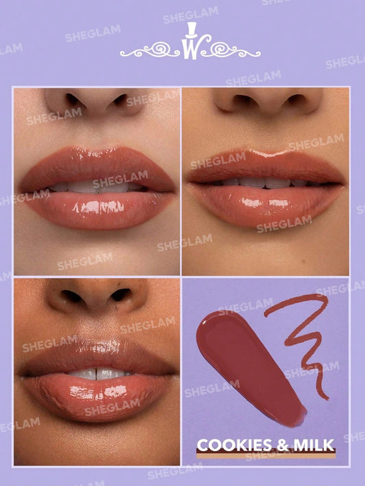 SHEGLAM Cocoa Kiss Lip Duo - Cookies N' Milk