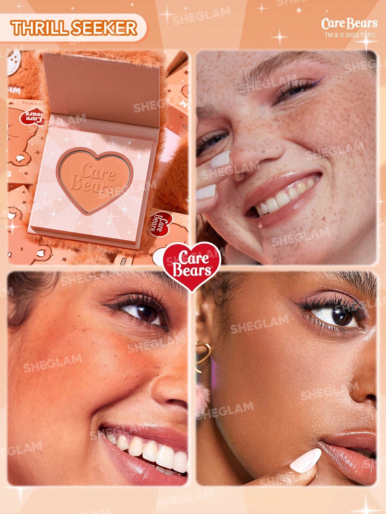 Care Bears X SHEGLAM Cuddle Time Blush-Thrill Seeker 5g