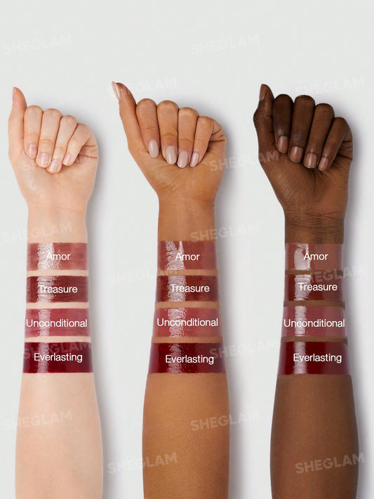 SHEGLAM Ember Rose Immortal Love Nourishing Lip Gloss Set