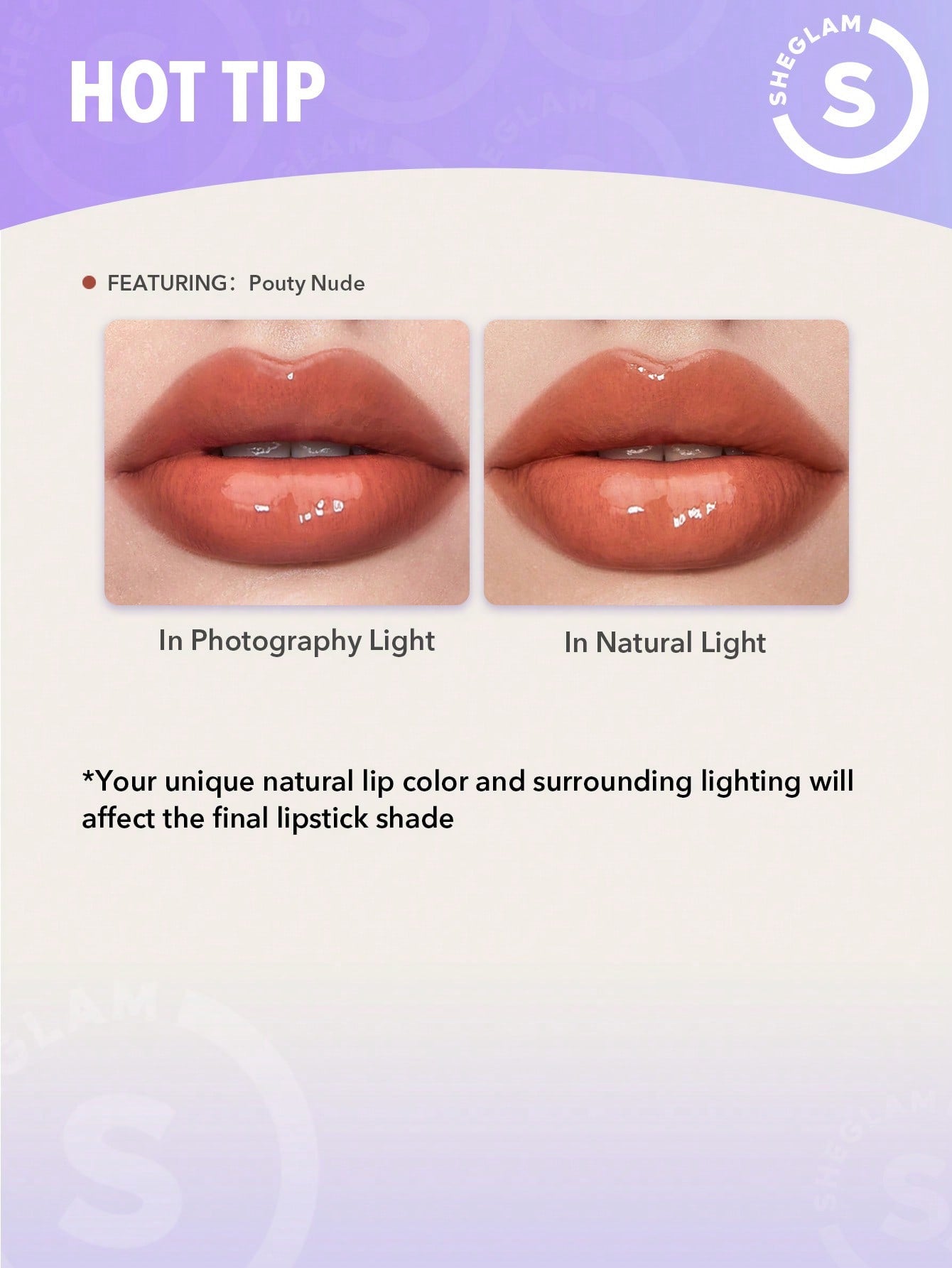 SHEGLAM Soft 90's Lip Liner & Lip Duo Set-Moody Taupe 0.8g