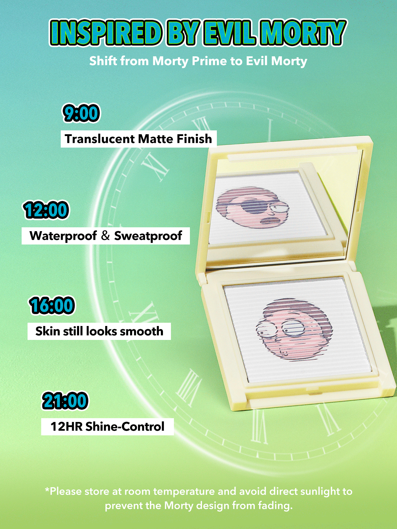 Rick and Morty X SHEGLAM Never Ricking Morty Setting Powder 9g