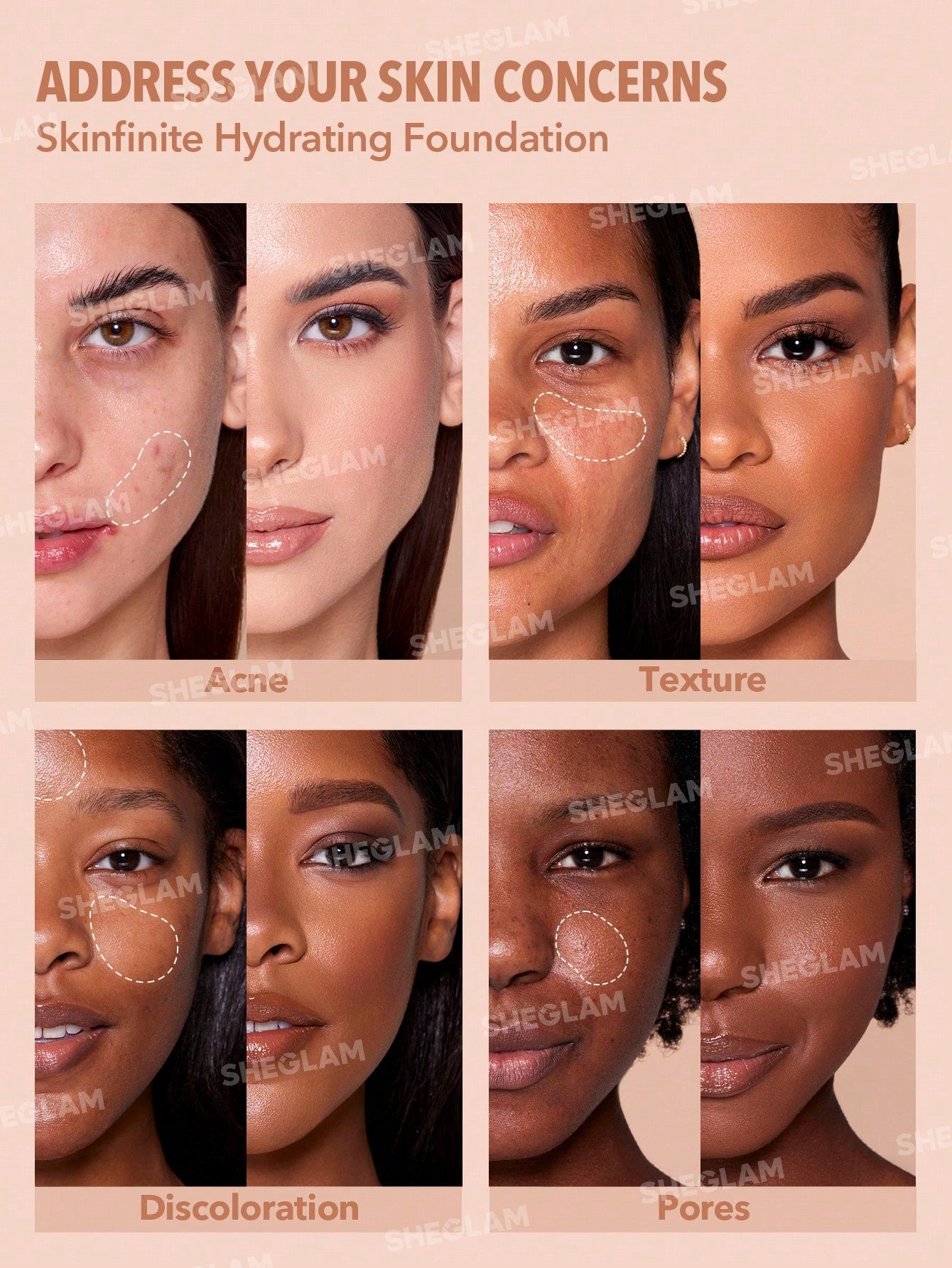 SHEGLAM Skinfinite Hydrating Foundation Sample 1.5ml