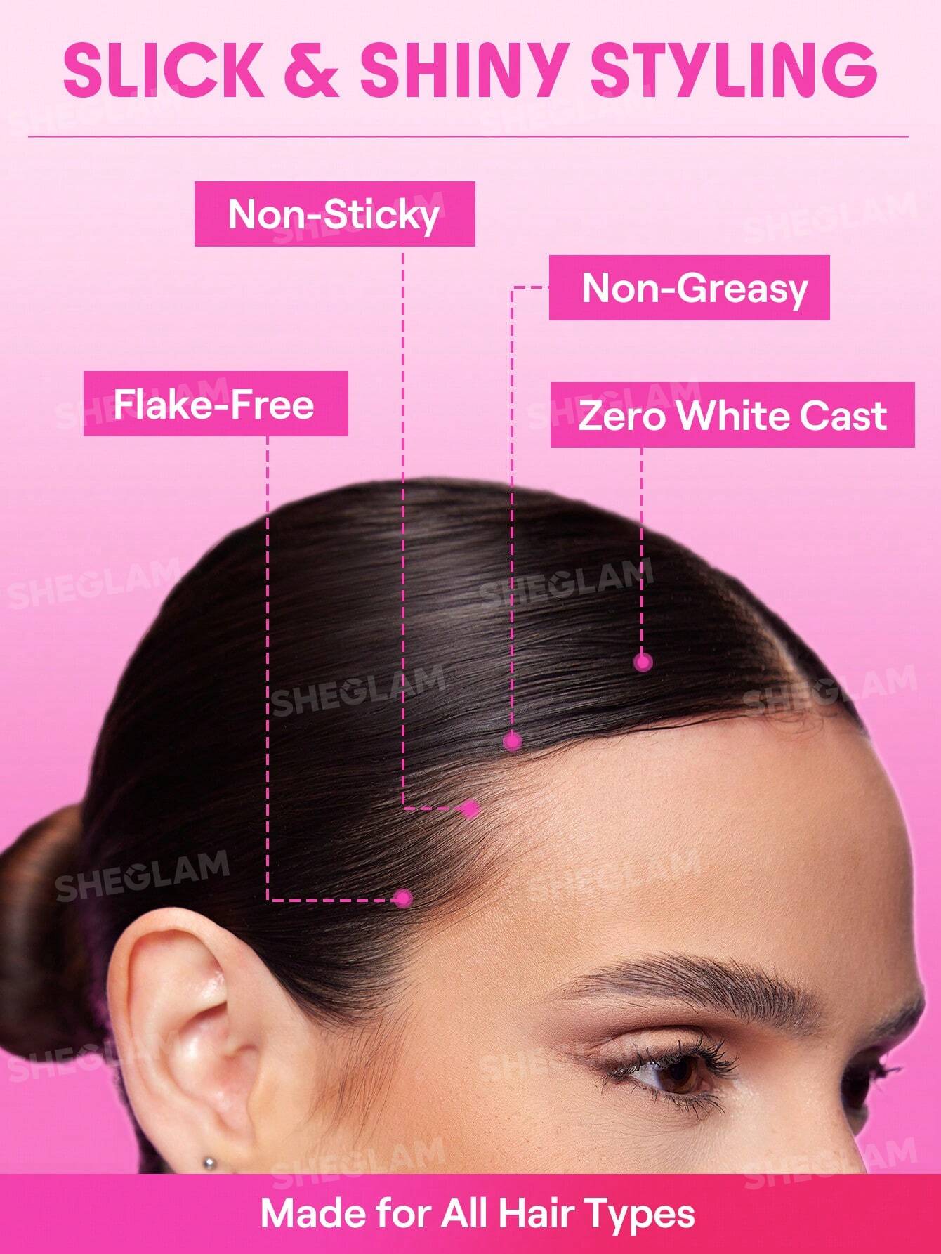 SHEGLAM HAIR Locked in Glossy Shine Strong Styling Stick 30g