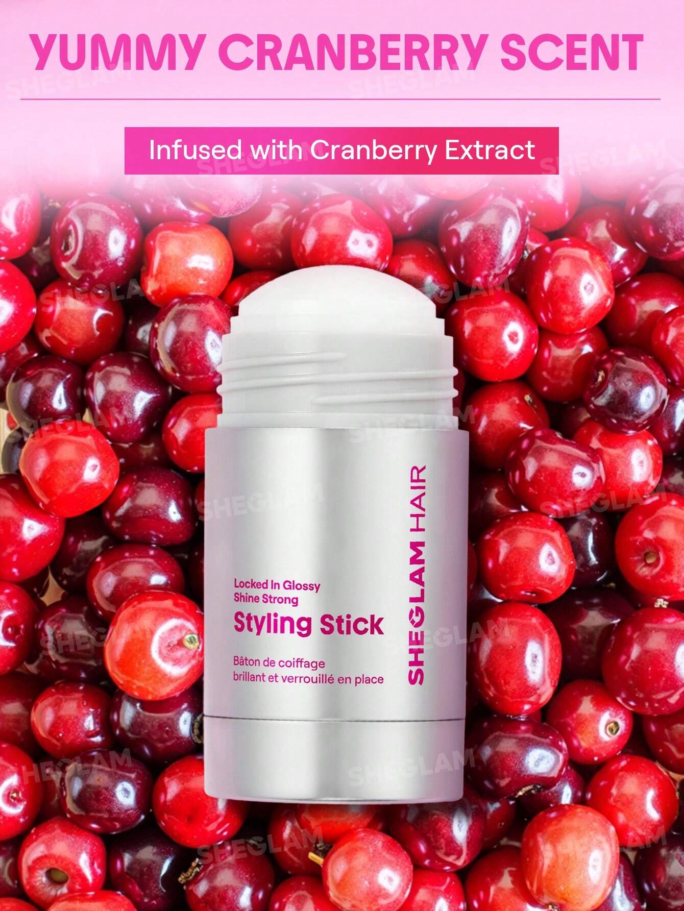 SHEGLAM HAIR Locked in Glossy Shine Strong Styling Stick 30g