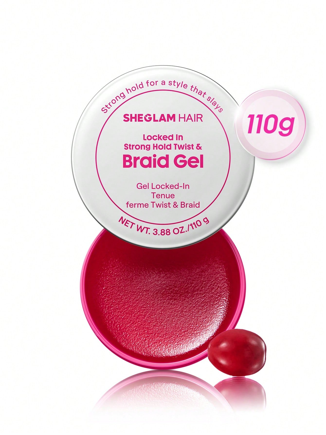 SHEGLAM HAIR Locked in Strong Hold Twist & Braid Gel 115g