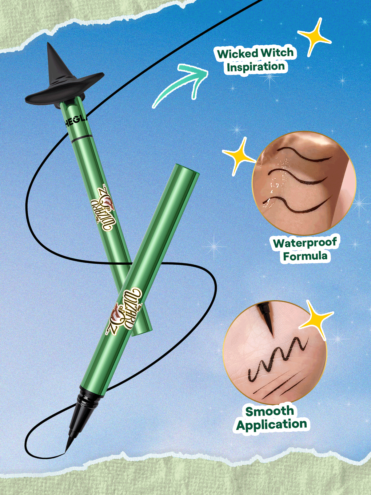 The Wizard of OZ™ | SHEGLAM Wicked Witch™ Waterproof Eyeliner