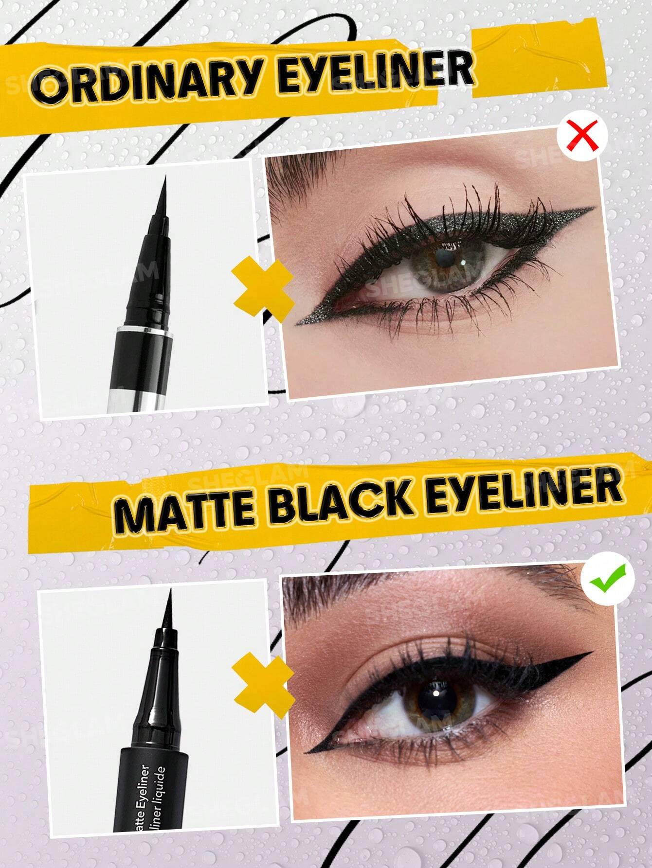 Oh So Rich Black Matte Eyeliner 0.8g