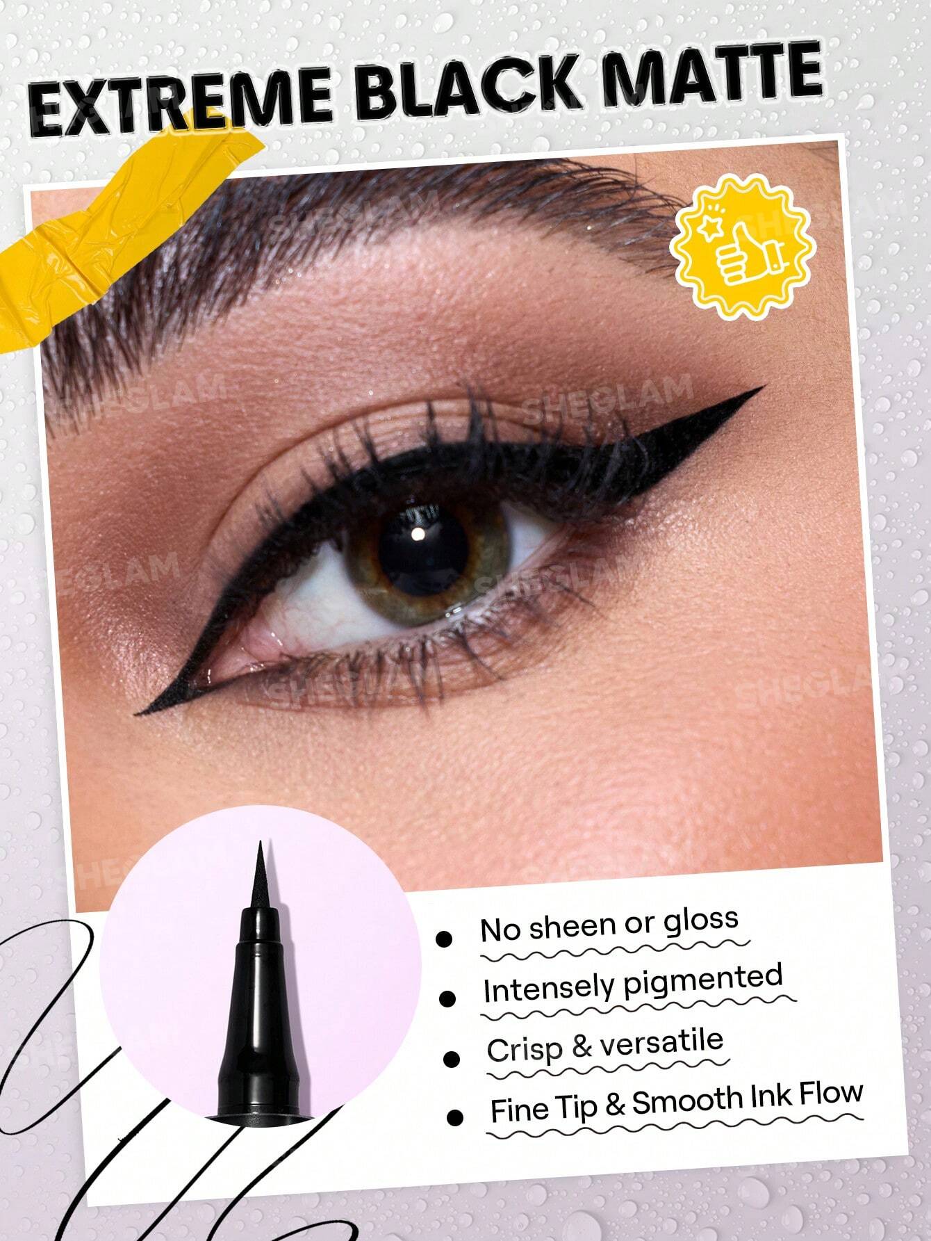 Oh So Rich Black Matte Eyeliner 0.8g