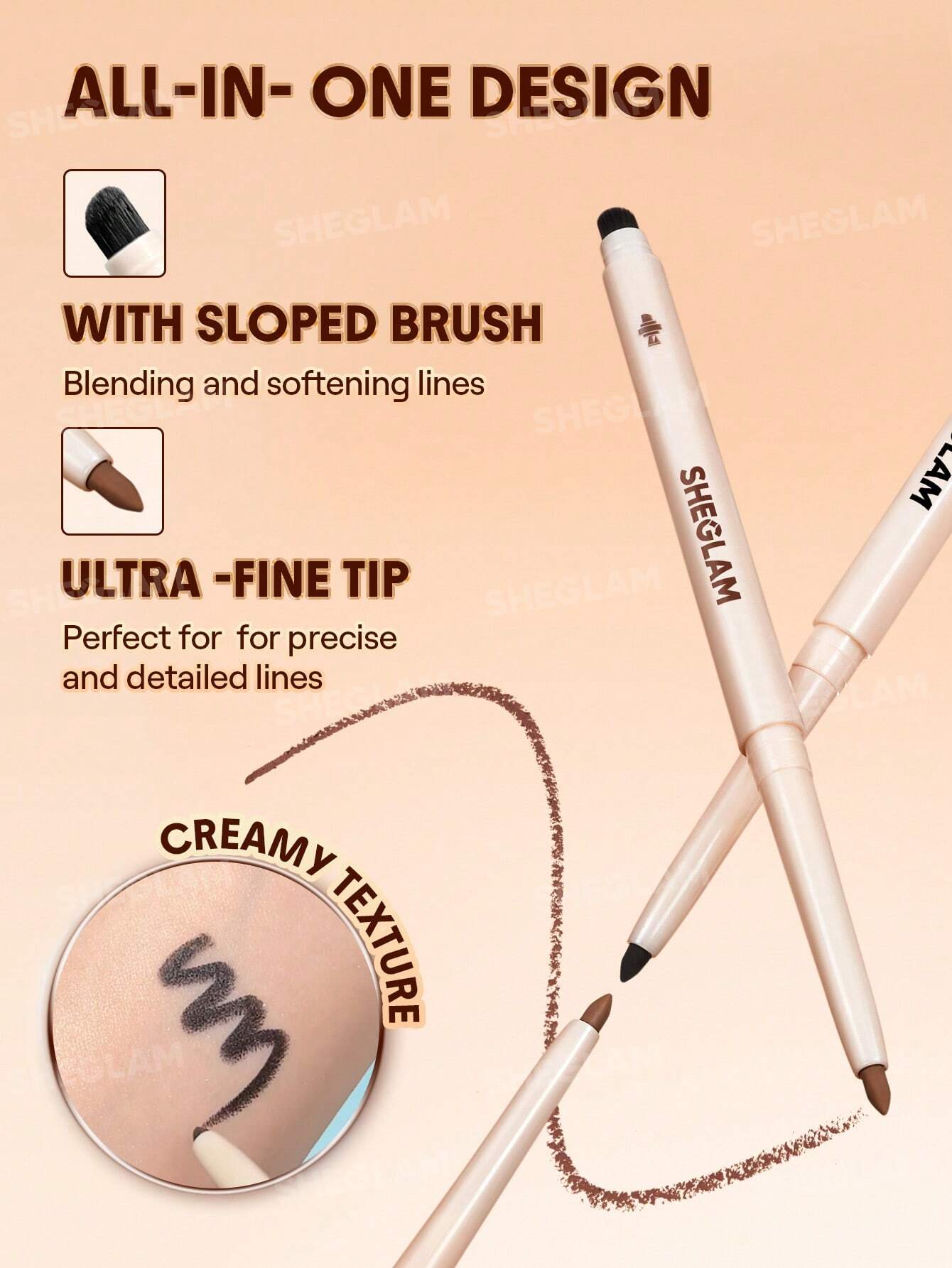 SHEGLAM Gel Glide Eyeliner Pencil 0.3g