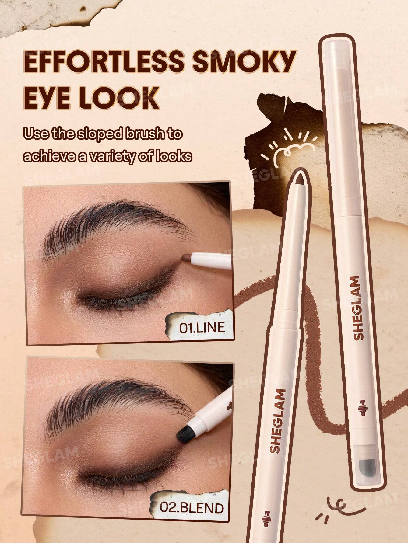 SHEGLAM Gel Glide Eyeliner Pencil 0.3g