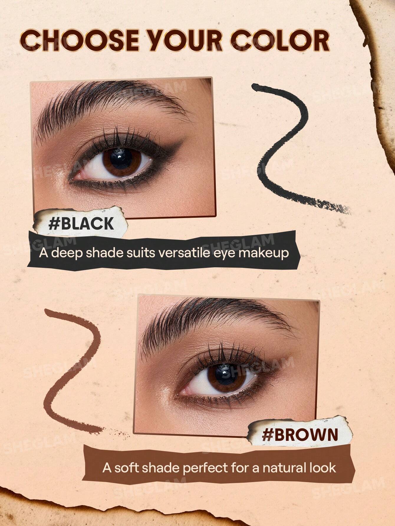 SHEGLAM Gel Glide Eyeliner Pencil 0.3g