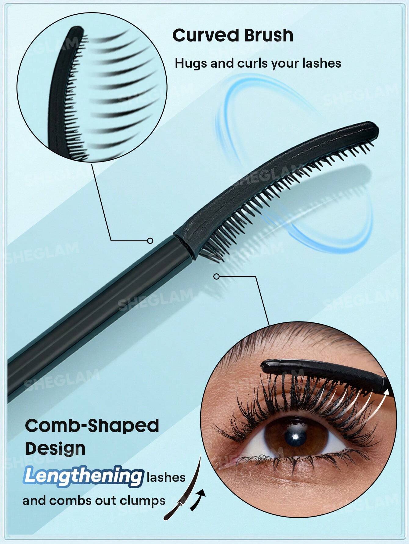 SHEGLAM Lift & Elevate Lengthening Mascara 6g
