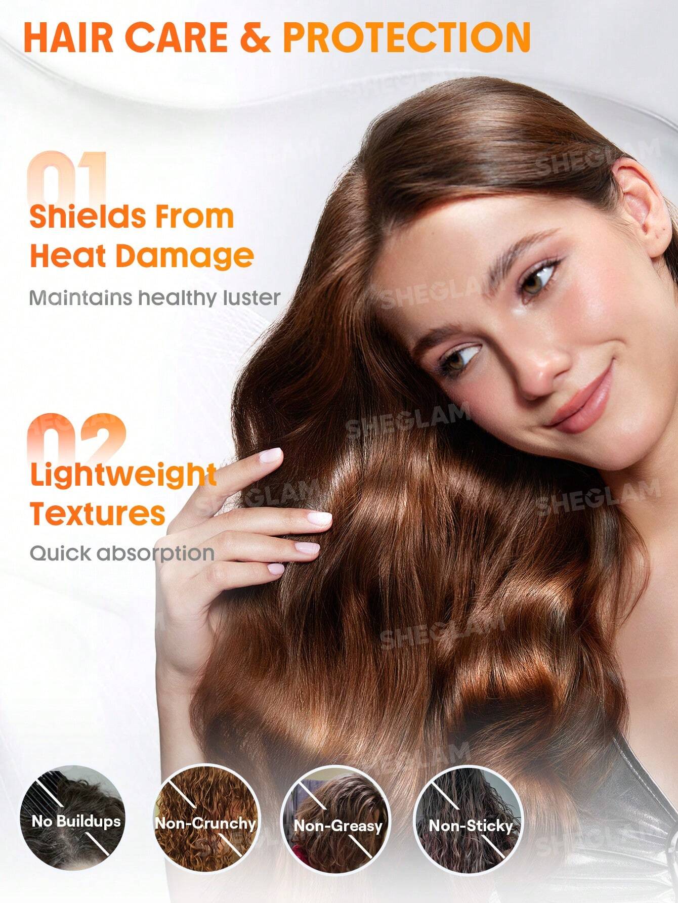 SHEGLAM HAIR Keep It Up Curl Protect & Hold 2-In-1 Styling Treatment - 50ml