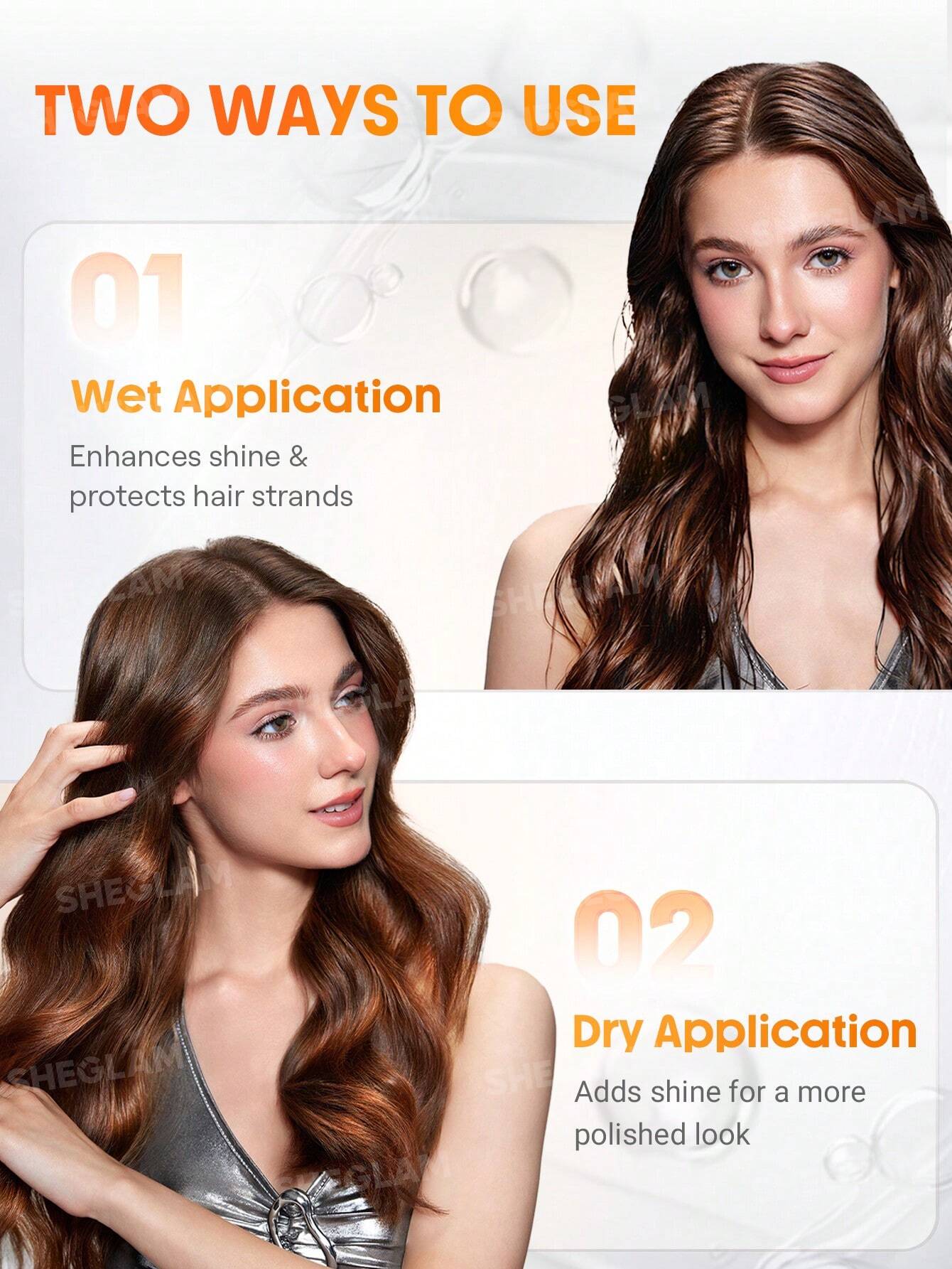 SHEGLAM HAIR Keep It Up Curl Protect & Hold 2-In-1 Styling Treatment - 50ml