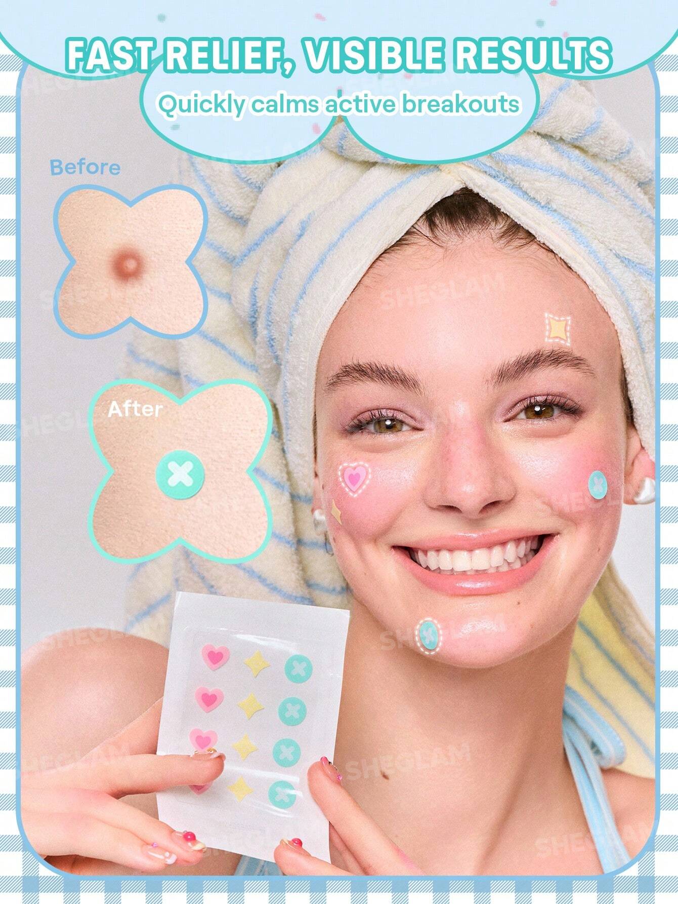 SHEGLAM Daydream Dots Blemish Patches