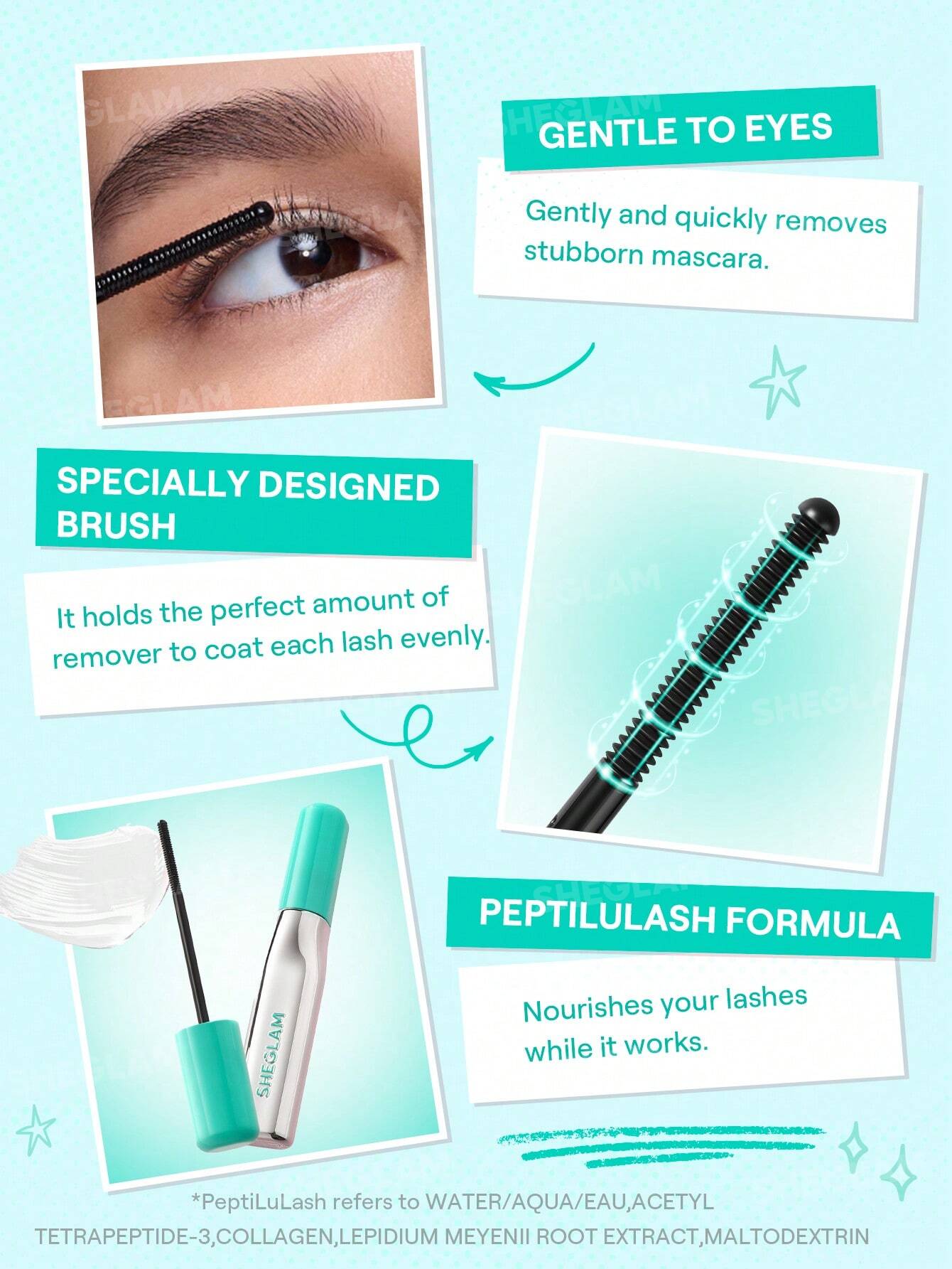 SHEGLAM Lashlighter EZ Remove Lash Treatment 8ml