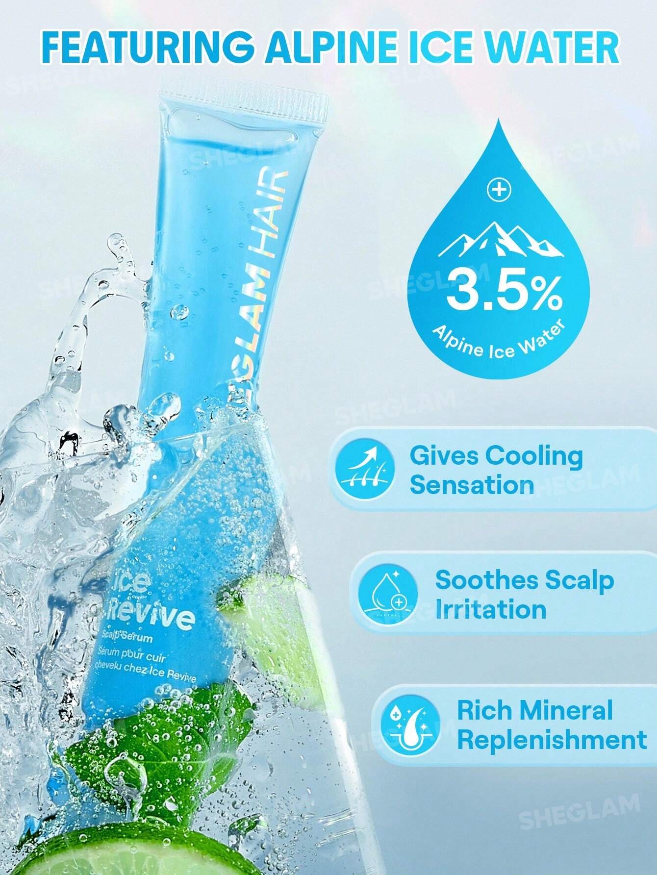 SHEGLAM HAIR Ice Revive Scalp Serum 22ml
