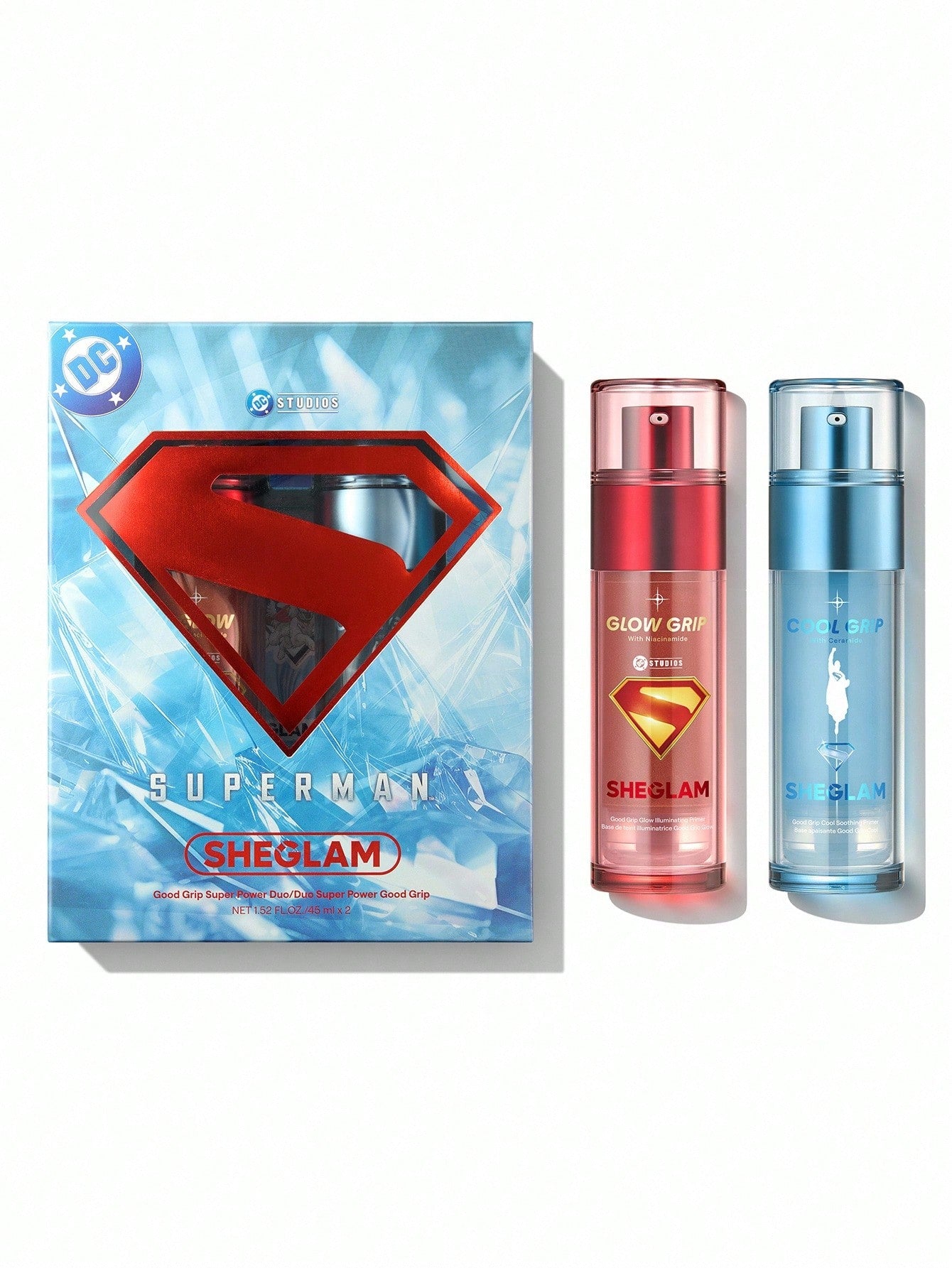 The Superman | SHEGLAM Good Grip Super Power Duo 45ml*2