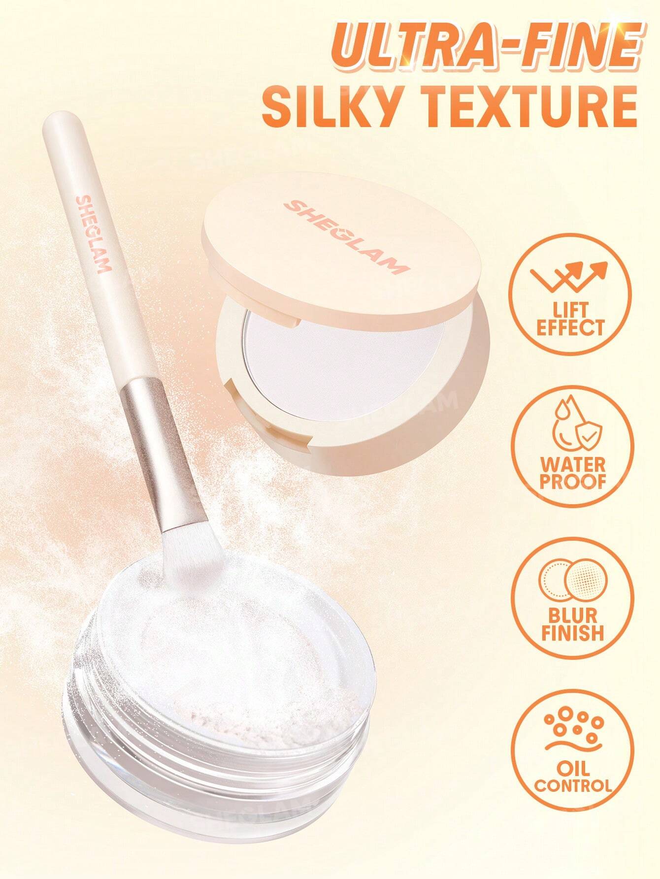 SHEGLAM Insta-Ready Ultra-Fine Blur & Lift Setting Powder Duo 14g