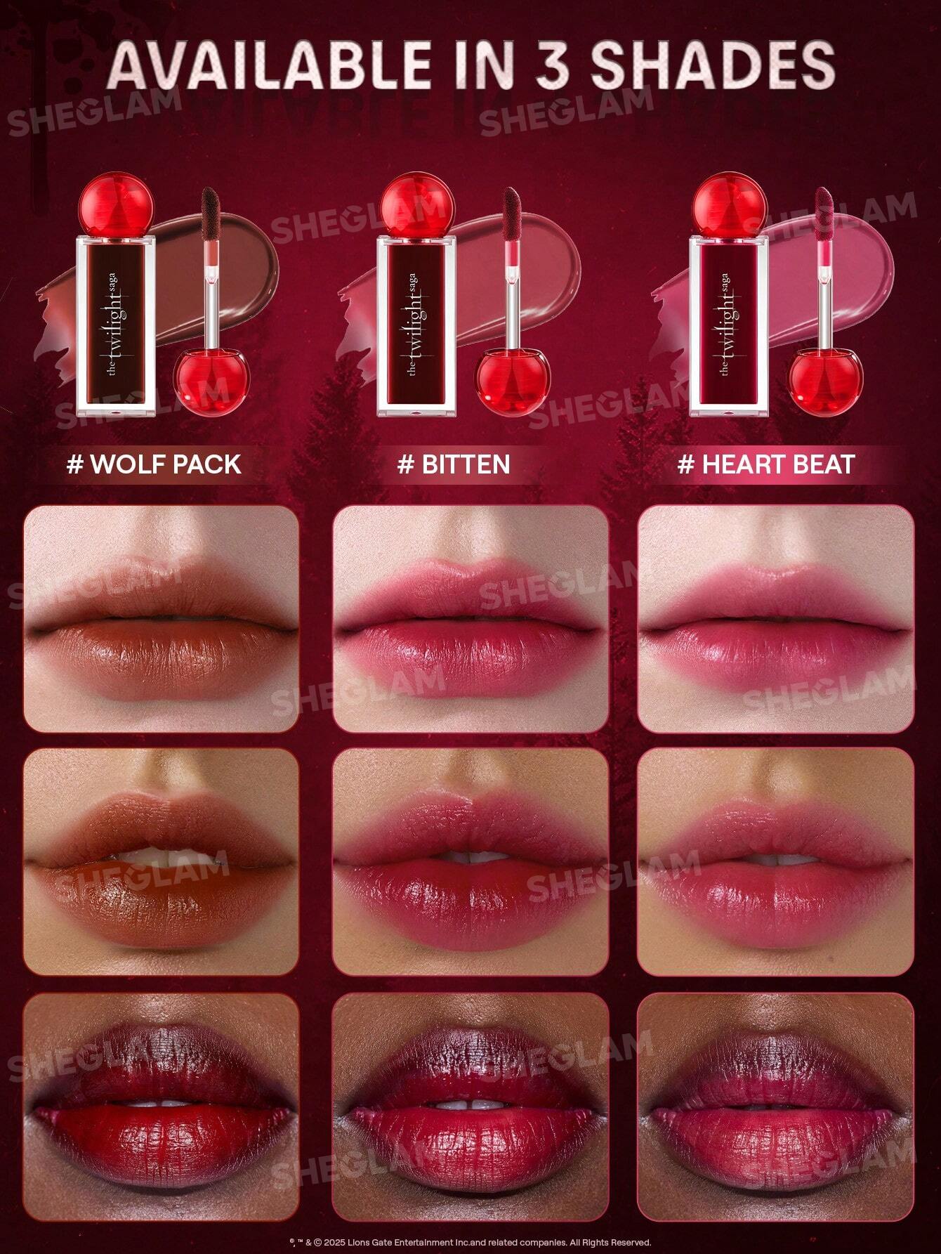 The Twilight Saga X Sheglam Immortality Lip tint - Bitten