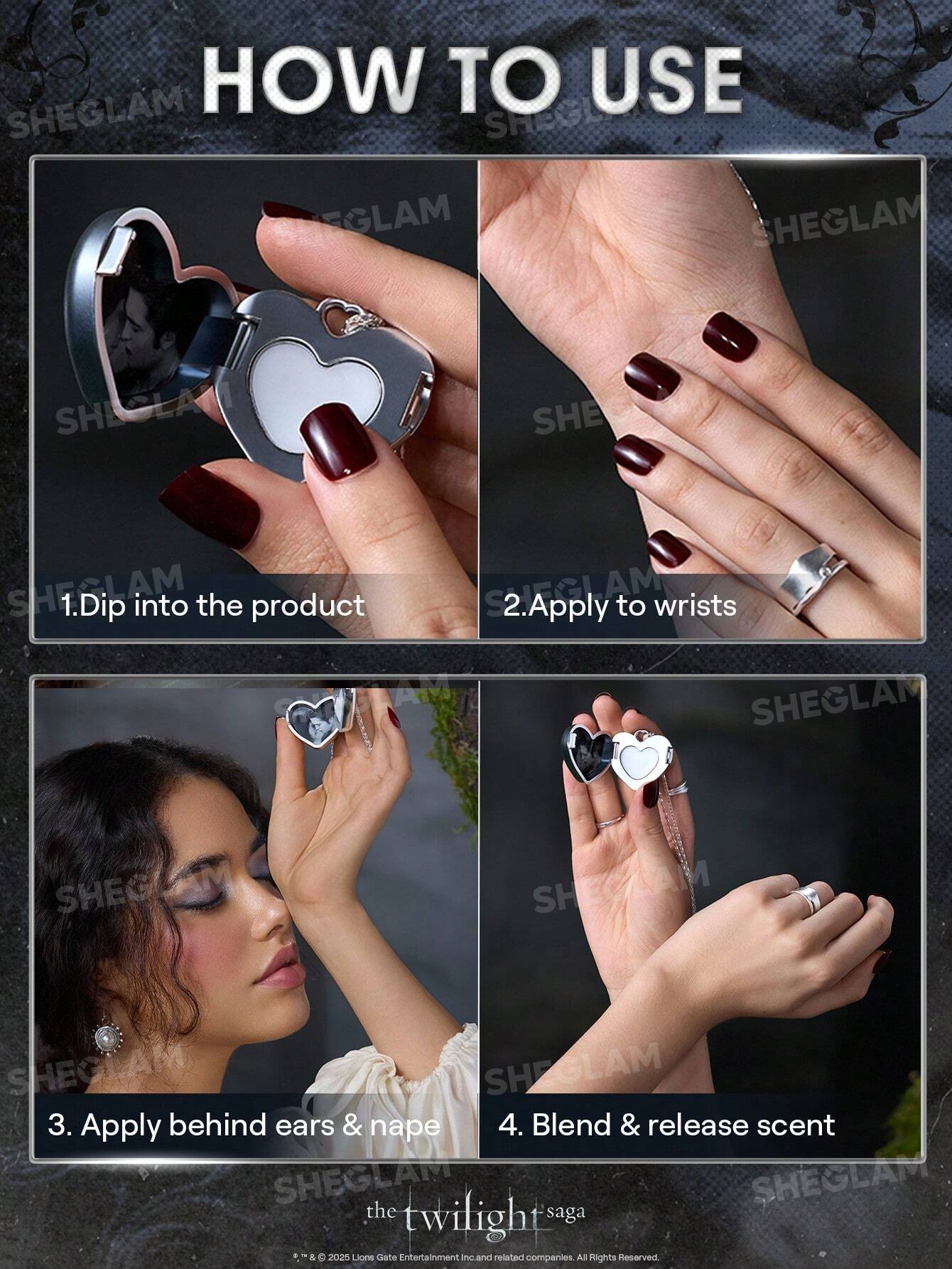 The Twilight Saga X SHEGLAM Soulmates Solid Perfume 5ml