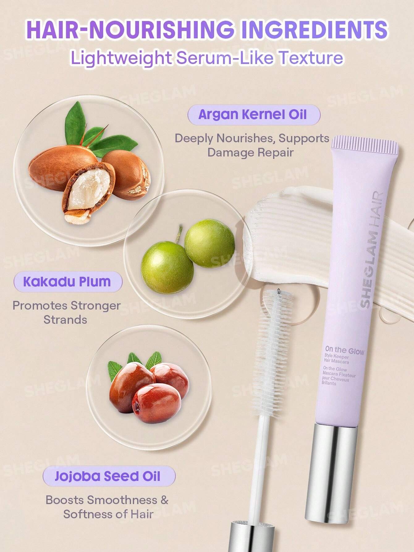 SHEGLAM HAIR On The Glow Style Keeper Hair Mascara 10ml