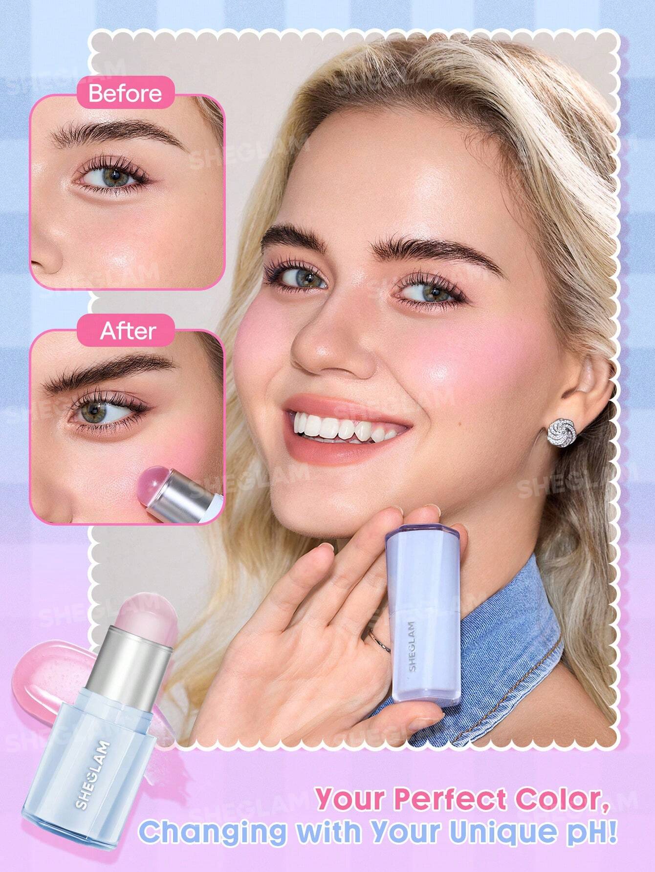 SHEGLAM Buttery Bliss Blush Stick-PHresh