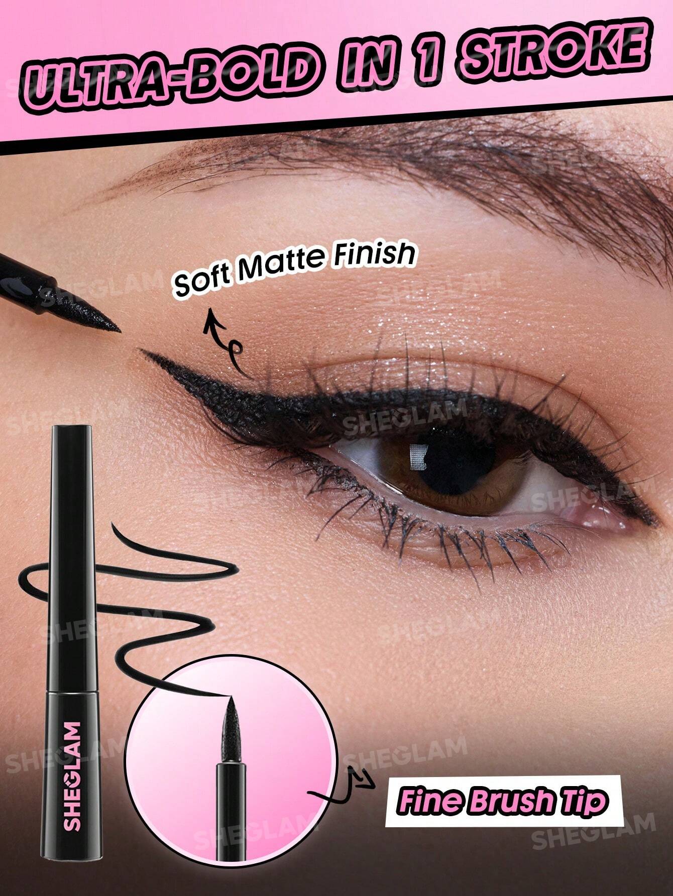 SHEGLAM Stay Inked Liquid Eyeliner 3.5ml