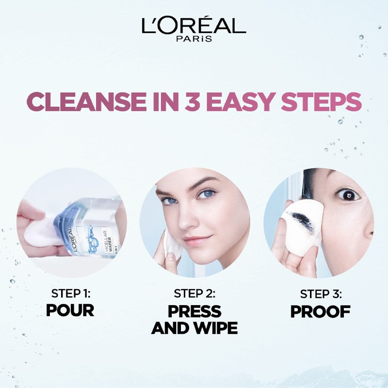 L’Oréal Paris 3-in-1 Refreshing Micellar Water - 400ml