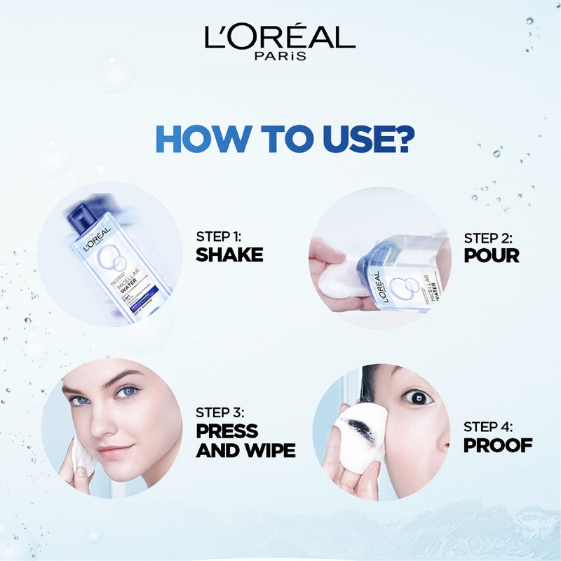 L’Oréal Paris 3-in-1 Deep Cleansing Micellar Water For Heavy Makeup