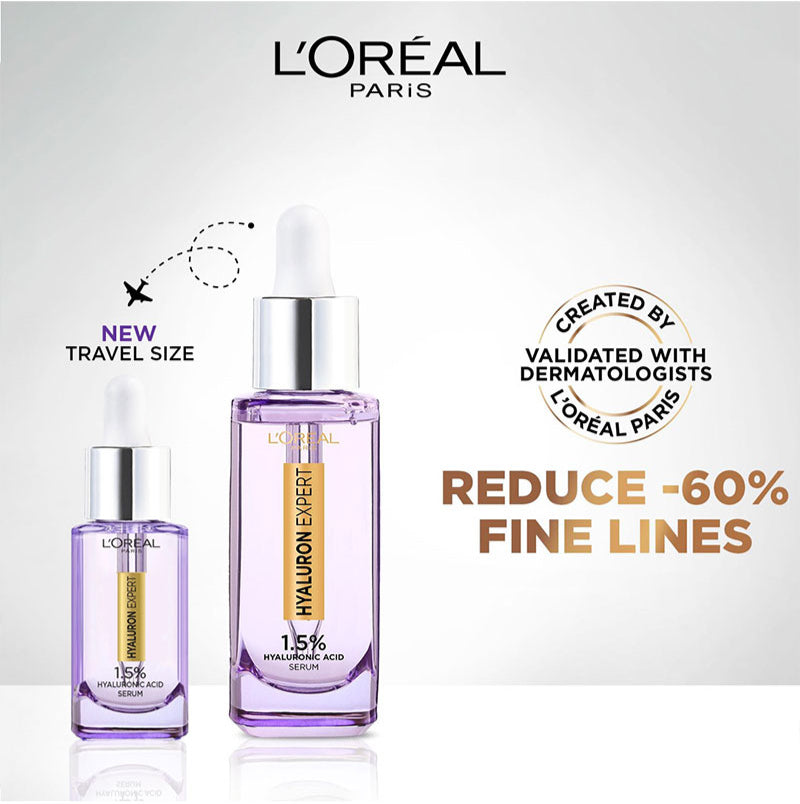 L'Oréal Paris Hyaluron Expert 1.5% Hyaluronic Acid Re-Plumping Serum - 15ml
