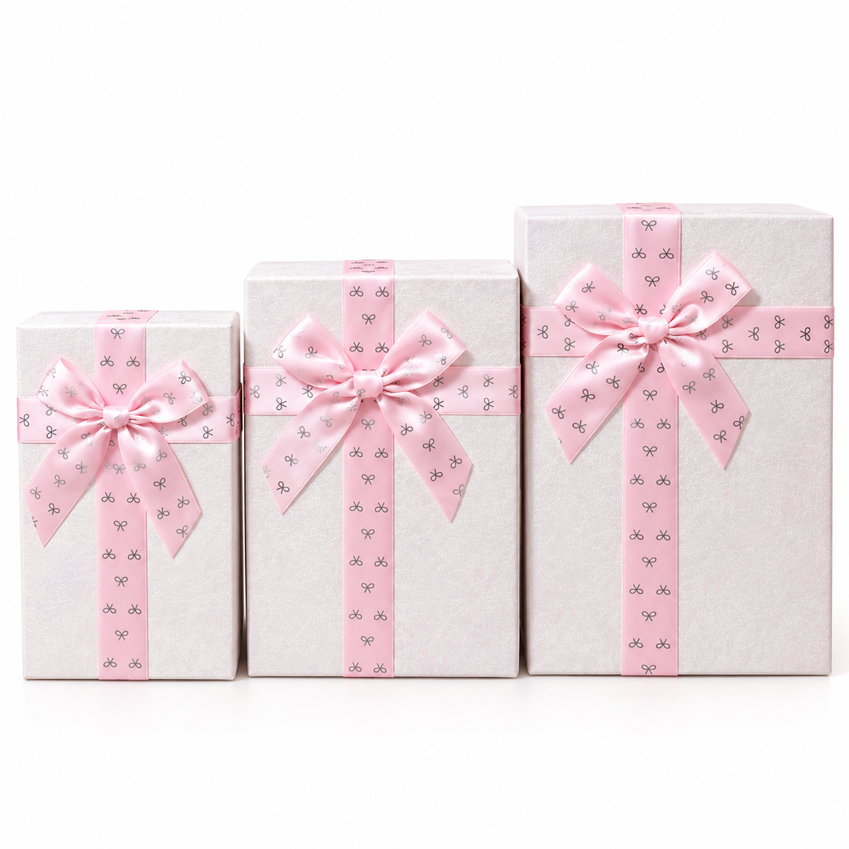 Rosé Ribbon Keepsake Box - 1pc