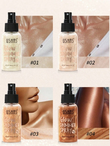 Ushas Glow Shimmer Spray