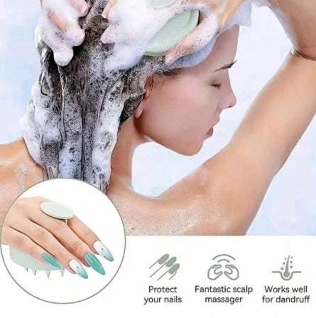 1pc Silicone Scalp Massager
