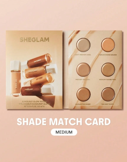SHEGLAM Sunburst Glow Mixer Match Card