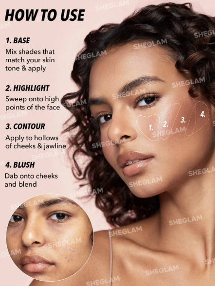 SHEGLAM Multifunctional Face Palette