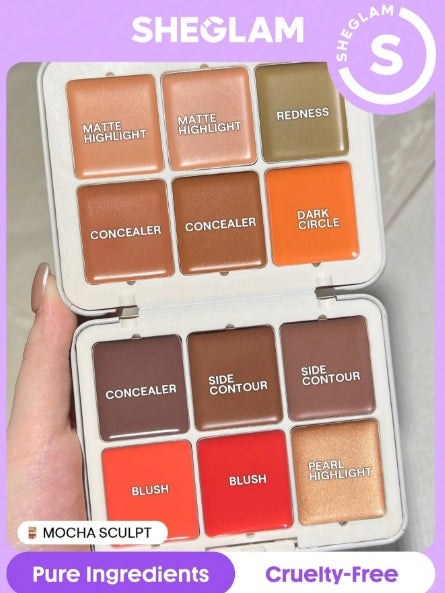 SHEGLAM Multifunctional Face Palette