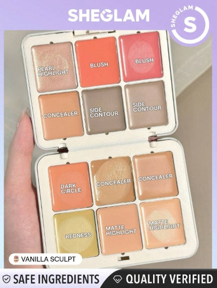 SHEGLAM Multifunctional Face Palette