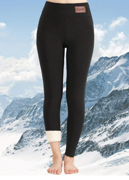Black Woman Pants fleece inside -- SIZE XXL