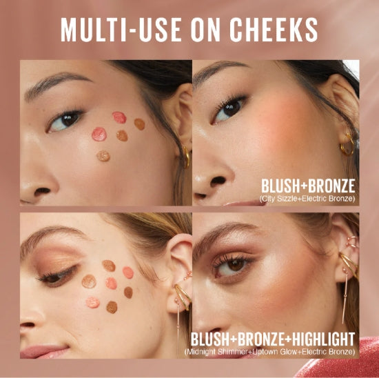 Maybelline Sunkisser Liquid Glow Blush & Bronzer - 4.7ml
