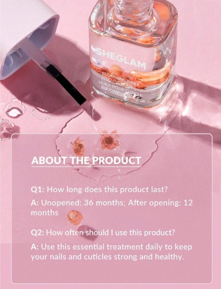 SHEGLAM Cuticle Nail Oil - Pink 8ml