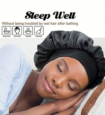 1pc Hair Jumbo Size Satin Bonnet