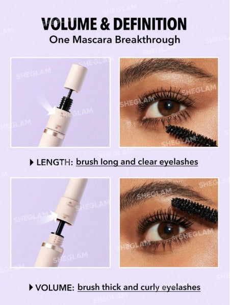 SHEGLAM Lash Mascara 2 in 1