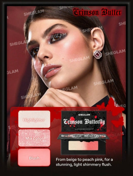 SHEGLAM Bird Wing King Ombre Blush & Highlights