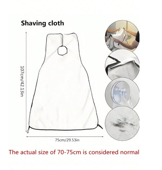 1pc Hair Cutting & Shaving Apron