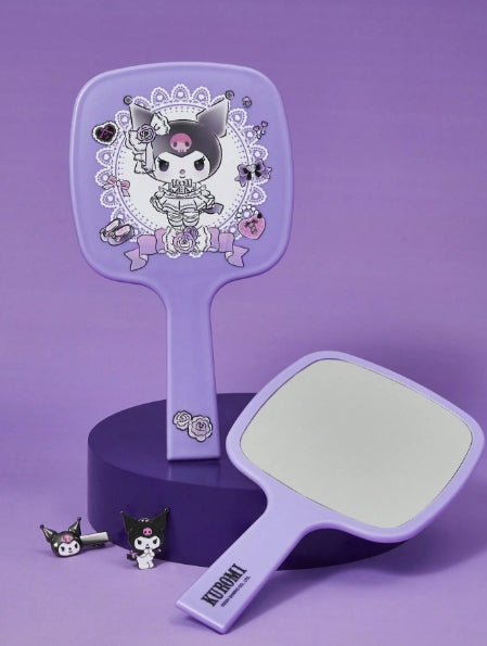 Kuromi Purple Hand Square Mirror